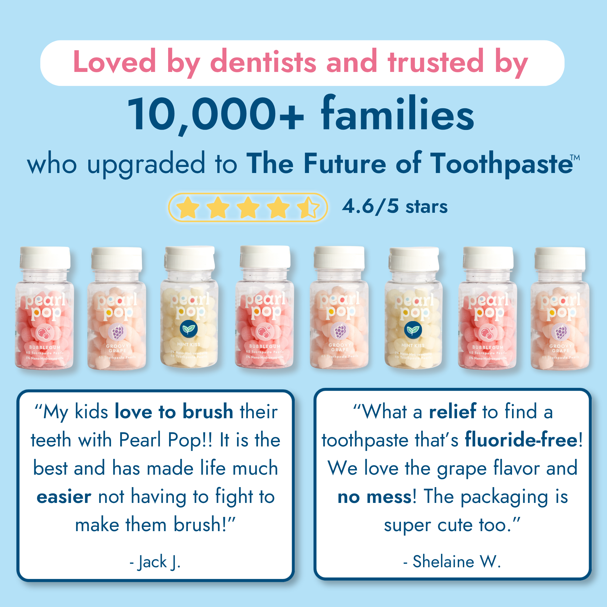 Pearl Pop: Soft & Chewy Toothpaste Pearls