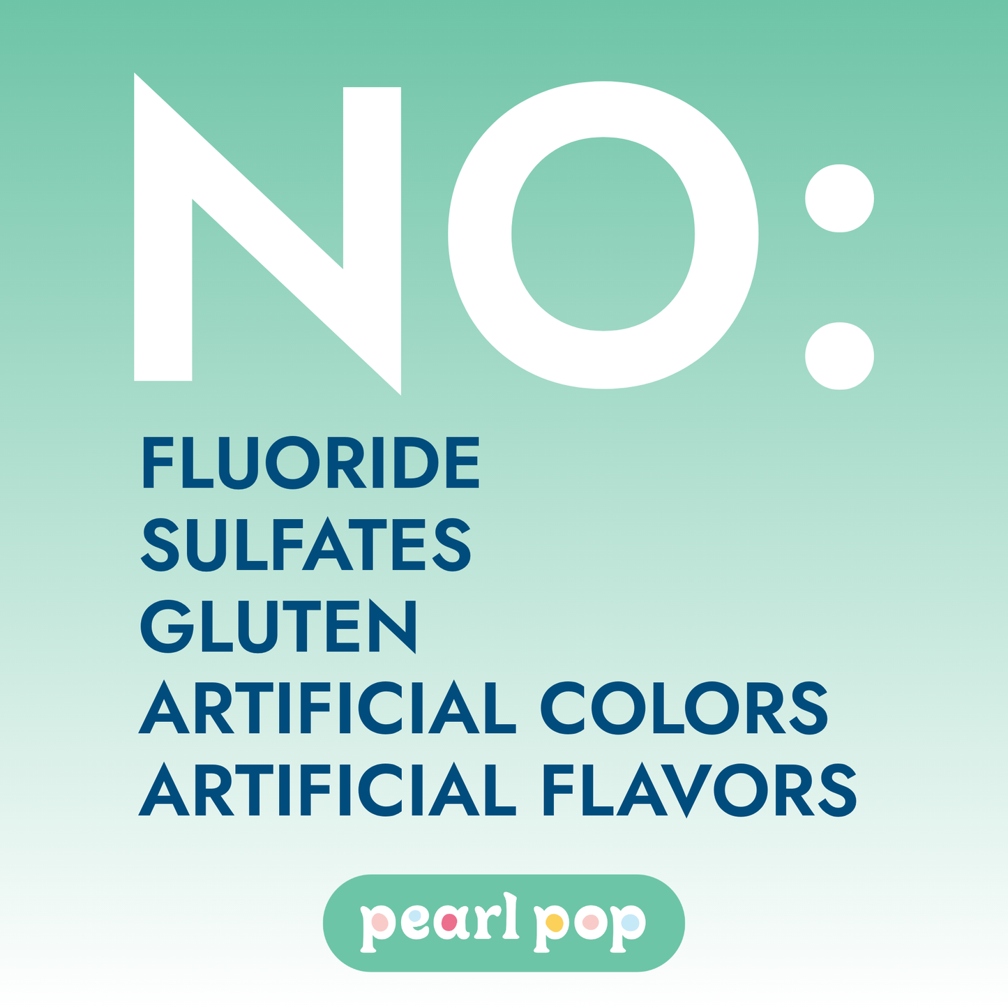 Mint Kiss Gummy Toothpaste Pearls