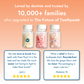 Peach Ring Gummy Toothpaste Pearls