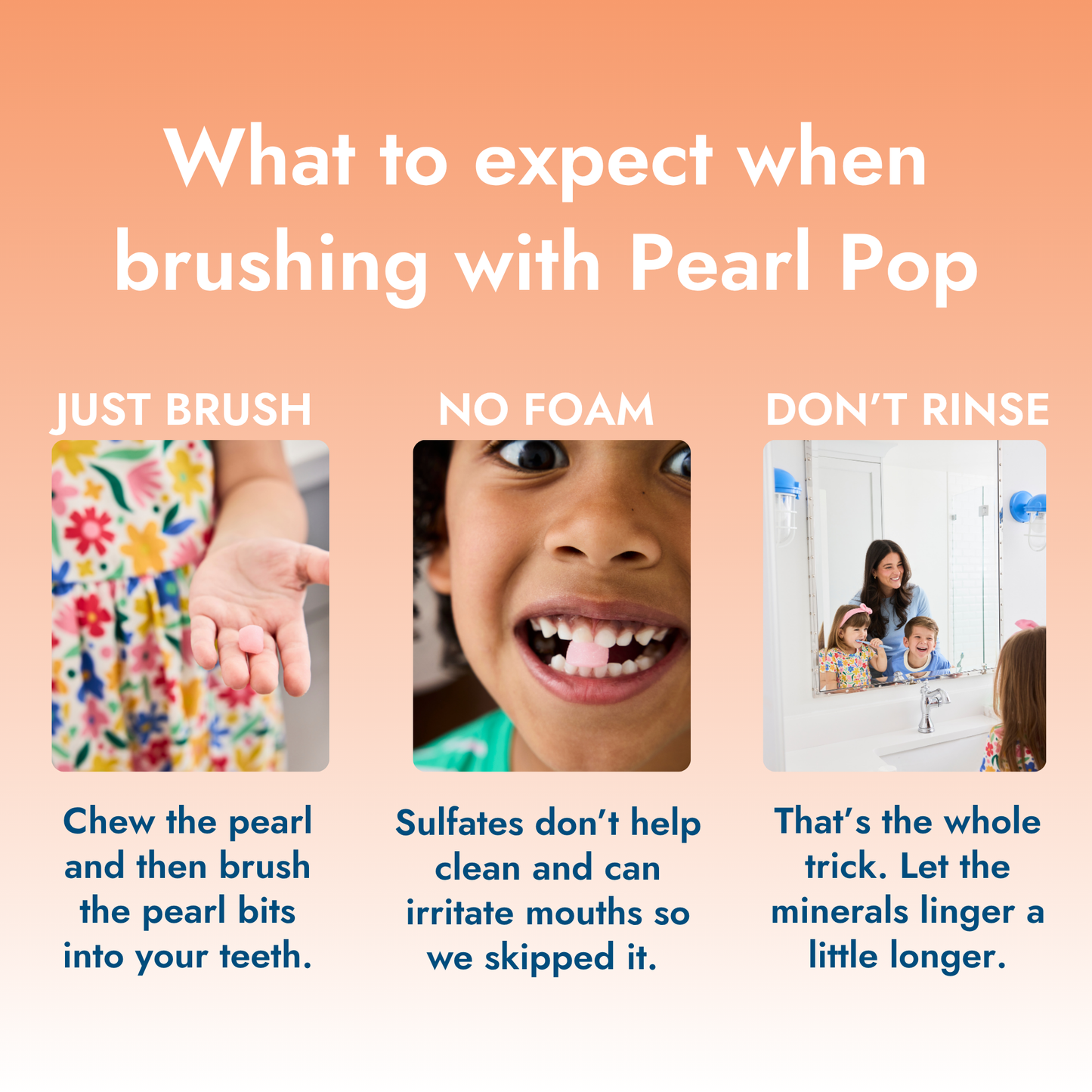 Peach Ring Gummy Toothpaste Pearls