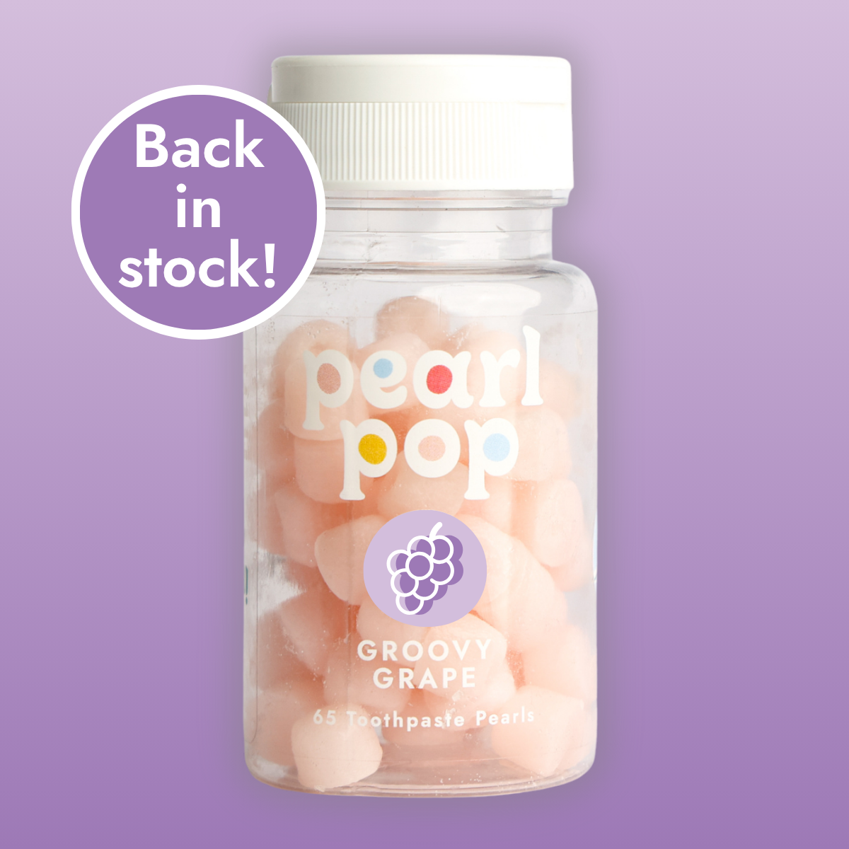 Groovy Grape Gummy Toothpaste Pearls